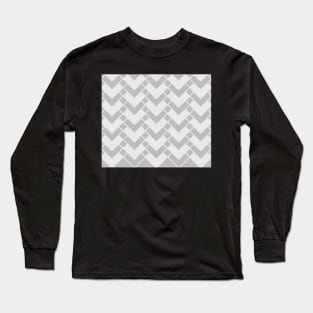 Abstract geometric pattern - gray. Long Sleeve T-Shirt